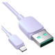 Joyroom Multi-Color Series A14 Lightning / USB-A 2.4A 1.2 m cable - purple