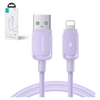 Joyroom Multi-Color Series A14 Lightning / USB-A 2.4A 1.2 m cable - purple