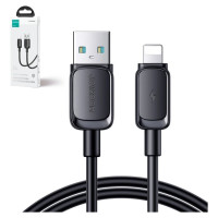 Joyroom Multi-Color Series A14 Lightning /USB-A 2.4A 1.2 m Cable - Black