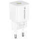 Wozinsky WWCEAC GaN USB-A USB-C 33W wall charger - white