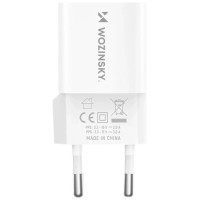 Wozinsky WWCEAC GaN USB-A USB-C 33W wall charger - white