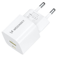 Wozinsky WWCEAC GaN USB-A USB-C 33W wall charger - white