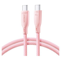 Joyroom Multi-Color Series S-A34 USB-C / USB-C PD 60W 1m Cable - Pink