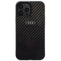 Audi Carbon Fiber iPhone 14 Pro Max 6.7" black/black hardcase AU-TPUPCIP14PM-R8/D2-BK