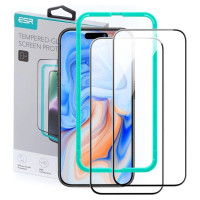 ESR Tempered Glass for iPhone 15 - black 2 pcs.