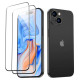 ESR Tempered Glass for iPhone 15 - black 2 pcs.