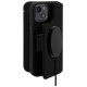Decoded Detachable Wallet Case Leather with MagSafe with Flip for iPhone 14 Plus - Black