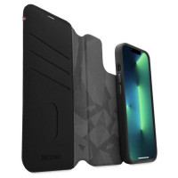 Decoded Detachable Wallet Case Leather with MagSafe with Flip for iPhone 14 Plus - Black