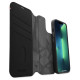 Decoded Detachable Wallet Case Leather with MagSafe with Flip for iPhone 14 Plus - Black