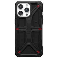 UAG Monarch case for iPhone 15 Pro Max - black kevlar