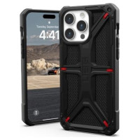 UAG Monarch case for iPhone 15 Pro Max - black kevlar