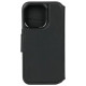 Decoded Detachable Wallet Case Leather with MagSafe for iPhone 15 Plus - Black