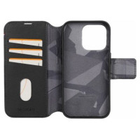 Decoded Detachable Wallet Case Leather with MagSafe for iPhone 15 Plus - Black
