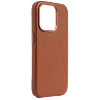 Decoded Leather Case with MagSafe for iPhone 15 Pro Max - brown