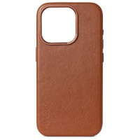 Decoded Leather Case with MagSafe for iPhone 15 Pro Max - brown