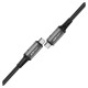 Acefast C1-09 USB-C / USB-C USB4 PD3.1 cable 5A 1m - gray-black