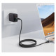 Acefast C1-09 USB-C / USB-C USB4 PD3.1 cable 5A 1m - gray-black