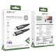Acefast C1-09 USB-C / USB-C USB4 PD3.1 cable 5A 1m - gray-black