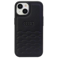 Audi GT Synthetic Leather case for iPhone 15 Plus - black