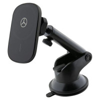 Mercedes MEWCCGSLK 15W induction holder for air vent/glass black/black Silver Stars MagSafe