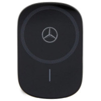 Mercedes MEWCCGSLK 15W induction holder for air vent/glass black/black Silver Stars MagSafe