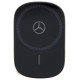 Mercedes MEWCCGSLK 15W induction holder for air vent/glass black/black Silver Stars MagSafe