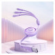Joyroom Colorful Series S-A40 Cable Retractable 3in1 USB-A - USB-C / Lightning / Micro USB 1m - Purple
