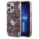Hello Kitty IML Tags Graffiti case for iPhone 14 Pro - pink