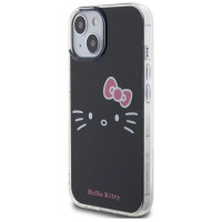 Hello Kitty IML Kitty Face case for iPhone 15 - black