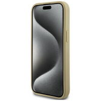 Hello Kitty Leather Kitty Head MagSafe case for iPhone 14 - gold