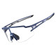 Rockbros 10174 photochromic UV400 cycling glasses - blue