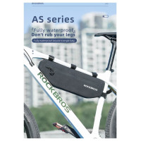 Rockbros AS-043 bicycle bag with Velcro 3l - black