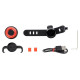 Rockbros Q5 Rear Bike Light with Intelligent Stop System - Black