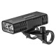 Rockbros 24310002001 bicycle light 850 lm with powerbank function + USB-C - USB-A cable - black