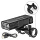 Rockbros 24310002001 bicycle light 850 lm with powerbank function + USB-C - USB-A cable - black