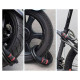 Rockbros RKS507-1BK bicycle lock with combination 1.8 m - black