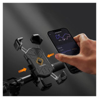 Rockbros 25210030001 Bike Phone Holder for Handlebars - Black