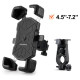 Rockbros 25210030001 Bike Phone Holder for Handlebars - Black