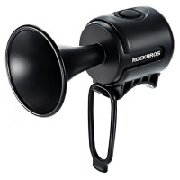 Rockbros 34210002001 electronic bicycle bell - black