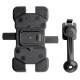 Rockbros 25210030007 phone holder for motorcycle - black