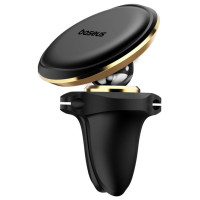 Baseus C40141201G13-00 Magnetic Car Air Vent Holder - Black and Gold