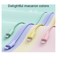 Joyroom Colorful Data Cable S-2030M13 USB-A / Lightning 2.4A 2m - pink