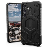 UAG Monarch Pro case for Samsung Galaxy S24 with magnetic module - black carbon