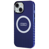 Audi IML Big Logo MagSafe case for iPhone 15 / 14 / 13 - blue