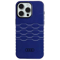 Audi IML MagSafe case for iPhone 15 Pro Max - blue