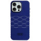 Audi IML MagSafe case for iPhone 15 Pro Max - blue
