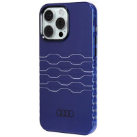 Audi IML MagSafe case for iPhone 15 Pro Max - blue