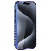 Audi IML MagSafe case for iPhone 15 Pro Max - blue
