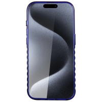 Audi IML MagSafe case for iPhone 15 Pro - blue
