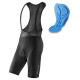 Rockbros RK20024XL bib shorts with XXXXL insert - black